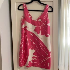 Tibi 100% silk VNeck dress